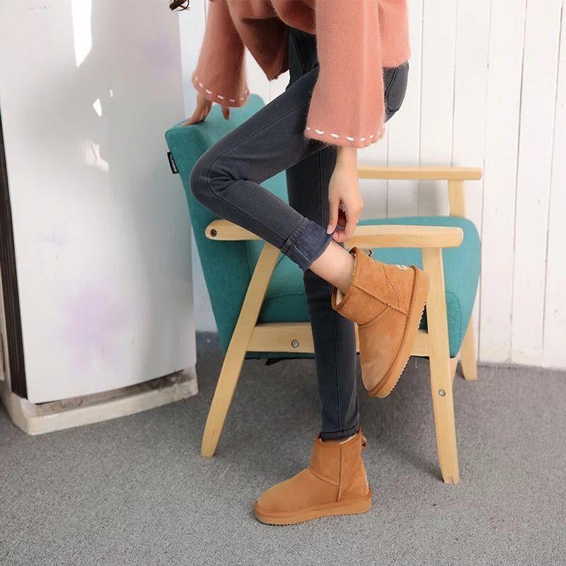 High-quality High-waisted Velvet Jeans Women's Winter Small Feet Thickened Outer Wear Large-size Elastic Trousers and Cotton Pants Women