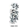 Realistic Half Arm Waterproof Temporary Tattoo Sticker - Black & White Animal Design for Men & Women