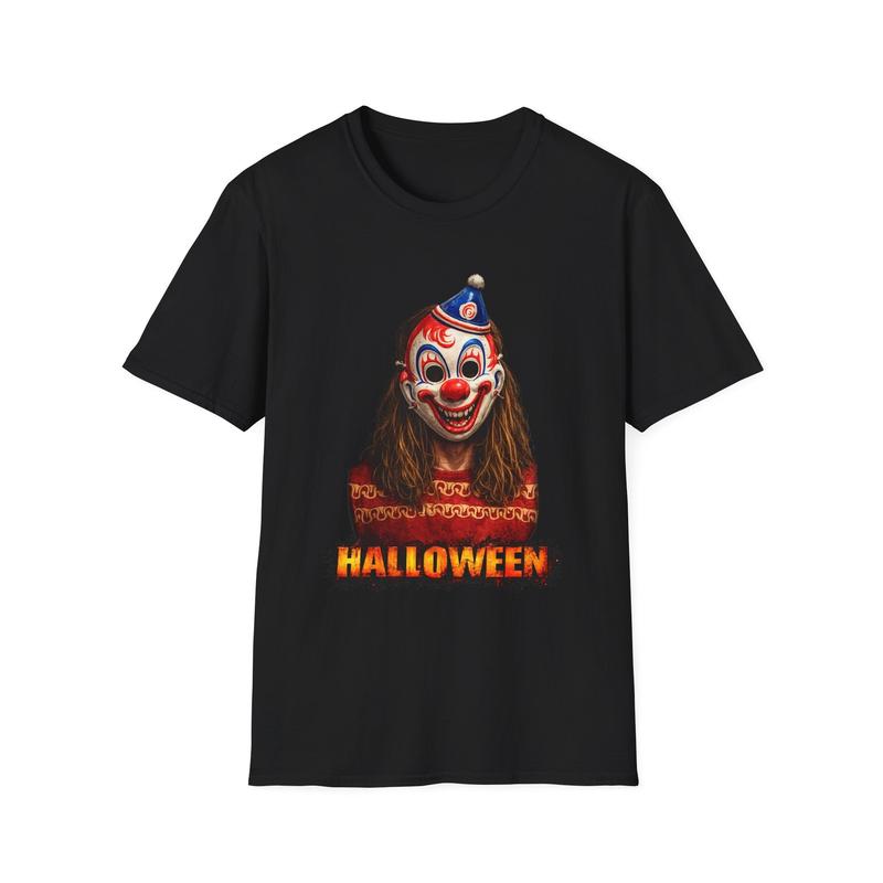 Rob Zombies Halloween clown mask Unisex T-Shirt XXXL