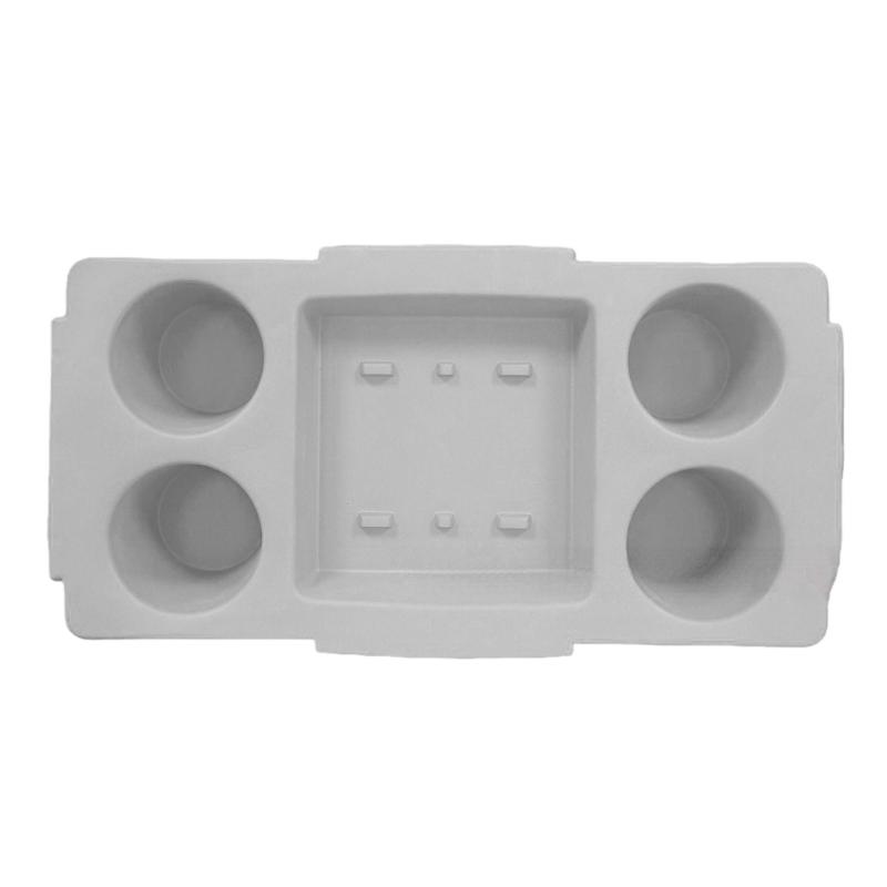 Colorful EVA Beach Storage Tray Divider Design Camping Storage Tray For Sunscreen Towels Snacks Waterproof Portable