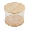 Action Figure Display Case Rotating Base Dustproof Waterproof Acrylic Action Figure Cabinet for Bedroom Office
