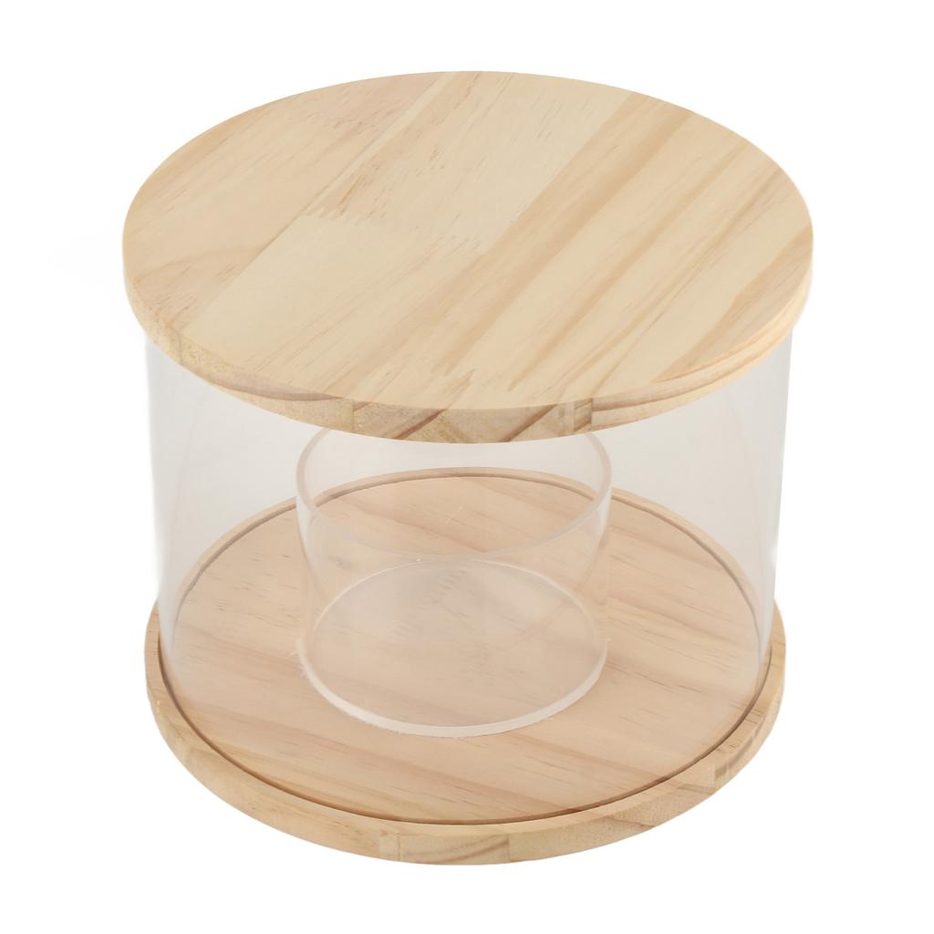 Action Figure Display Case Rotating Base Dustproof Waterproof Acrylic Action Figure Cabinet for Bedroom Office