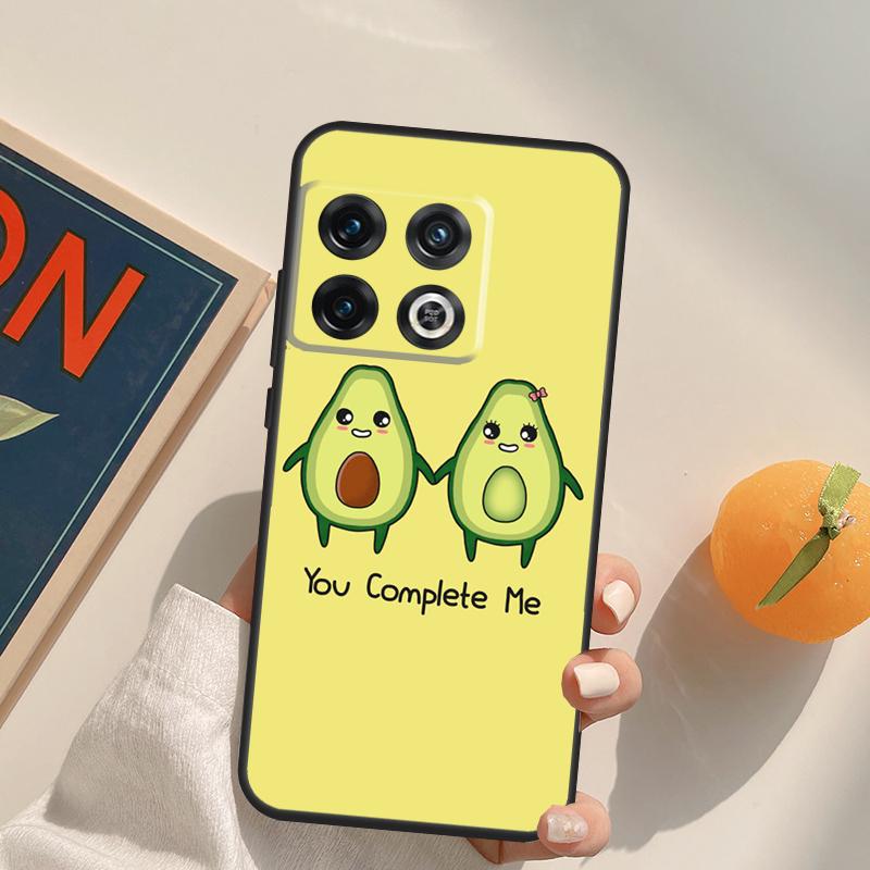 Avocado Pattern Case For OnePlus 13R 12R 10R 13T 10T 11 12 13 15 OnePlus Nord 5 CE 2 3 4 Lite N20 N30 Cover