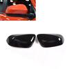For Toyota Tacoma 2024 ABS Plastic Car Rearview Side Mirror Cover Wing Cap Exterior Door Trim Adhesive Sticker W/ No Signal