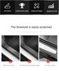 4Pcs Car Door Sill Protector Stickers Carbon Fiber Door Sill Stickers for Mitsubishi Asx Lancer Outlander Pajero Ralliart L200