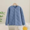 Children's Thermal Silk Quilted Coat with Magnetic Therapy, for Autumn/Winter