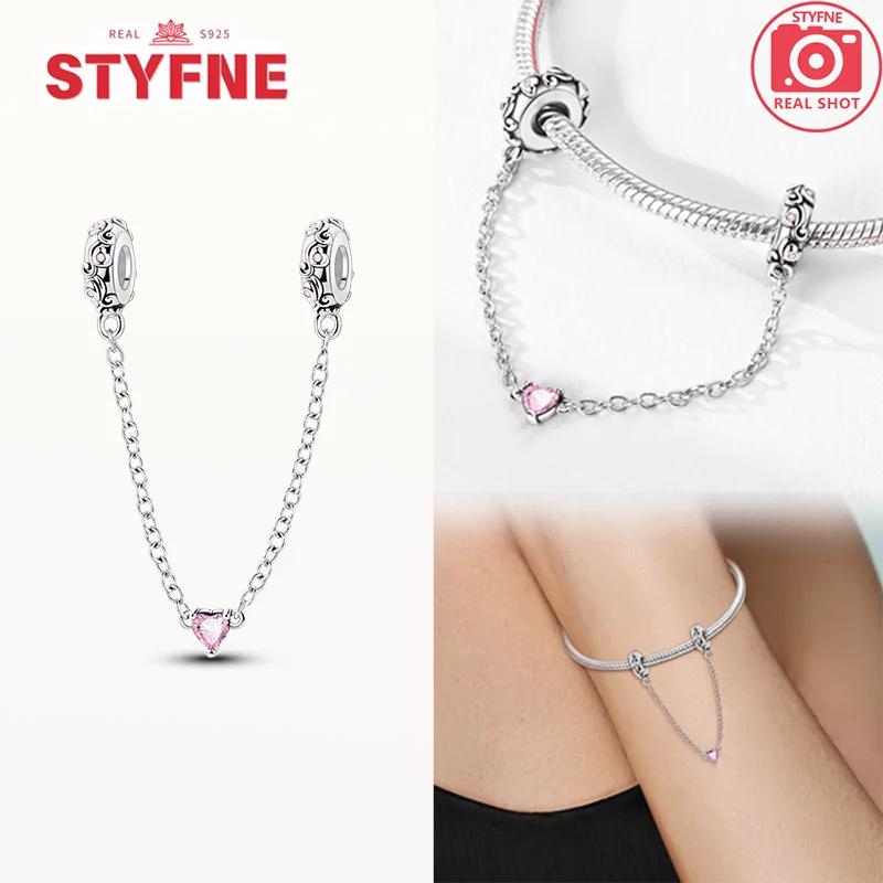 Exquisite Original Couple Love Boy&Girl Dangle Charms Heart Beads Copper Bracelet For Women Diy Jewelry Gift Charms Beads