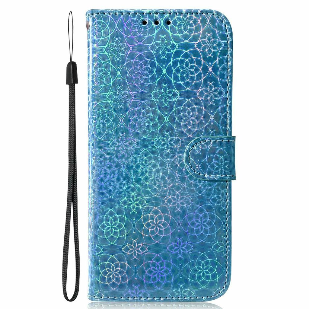 For Xiaomi Redmi A5 NFC (173.45mm) Stand Case Dazzling Flower Leather Phone Cover