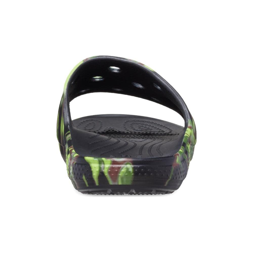 Crocs Classic Spray Camo Slide 208252 Black M8W10 (26cm)