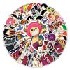 56 Waterproof One Piece Cartoon Stickers for Suitcase, Computer, Skateboard, Car, Motorcycle Graffiti