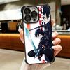 Anime Sword Art Online SAO Plating Phone Case For Iphone 16 17 Pro Max Air 16E 14 15 Plus 12 13 Mini Anti-Fall Airabag Cover