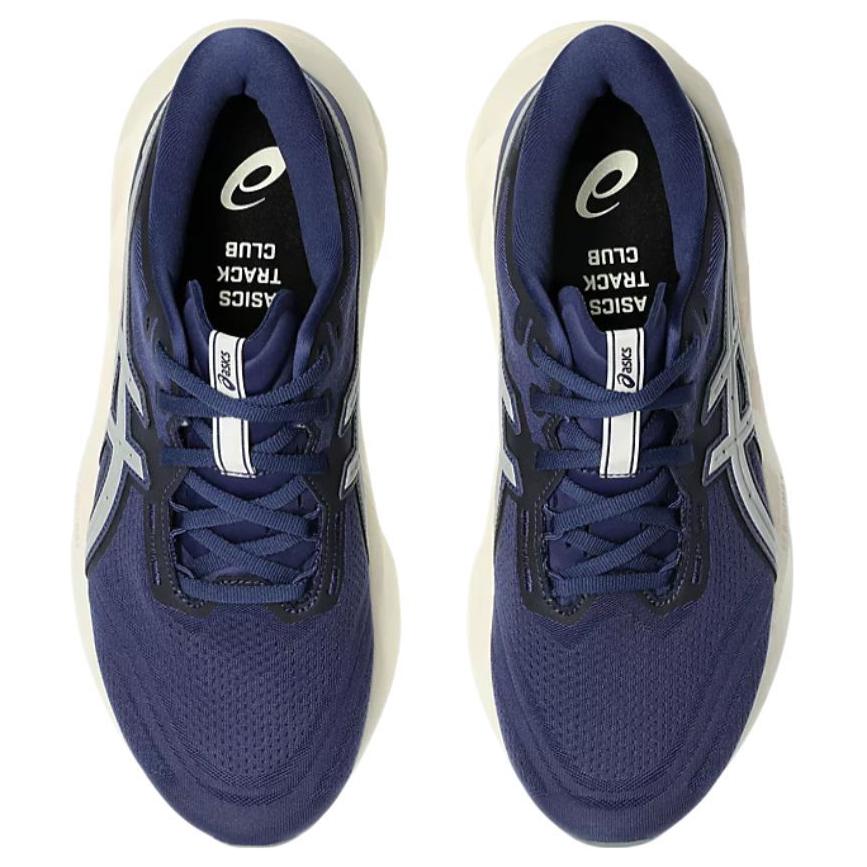 Asics Novablast 5 Track Club Men Sneakers Blue Indigo-Blue Seal-Grey 1011C027-400