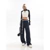 Womens Jeans High Waist Fashion Straight Baggy Denim Pants Streetwear American Style  Wide Leg Denim Trouser Spring 2024