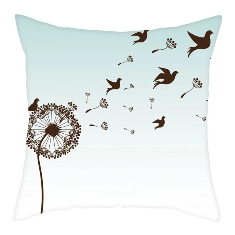 Löwenzahn-Druck Kissenbezug Wohnzimmer Büro Zuhause Kissenbezug Auto Ornamente