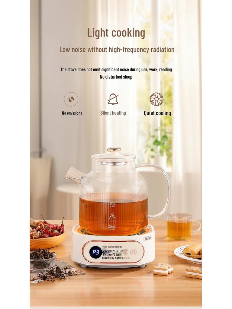 Mini 600W Smart Multifunctional Electric Ceramic Tea Cooker