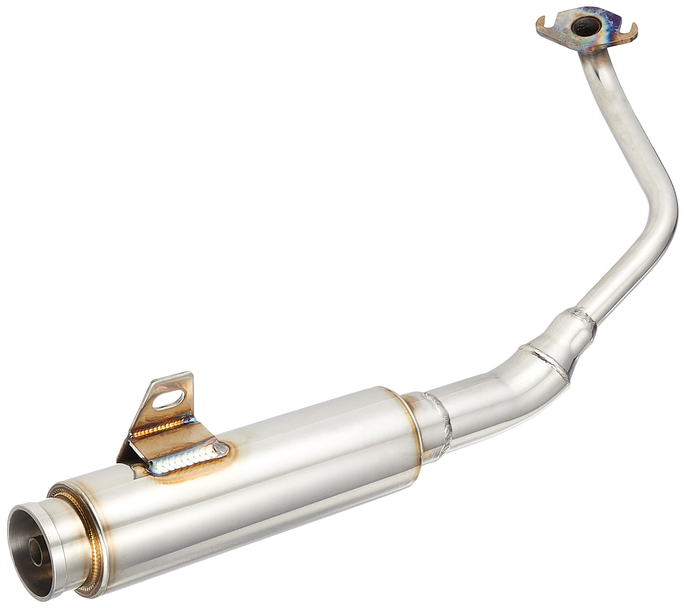 WirusWin Rod Silencer Muffler for Nissan Dio AF62 AF68 (Stainless Steel)