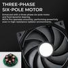 TRYX ROTA PRO PC Case Fan 140mm White F-R140P-NN1M-G0W
