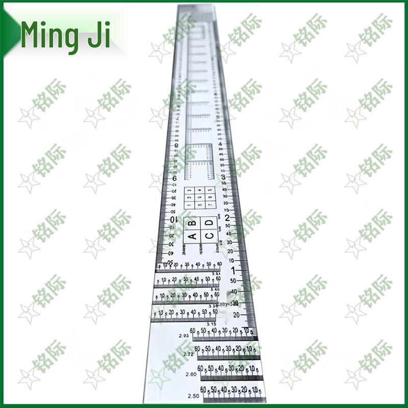 Mingji Latitude & Longitude Map Rulers and Scales