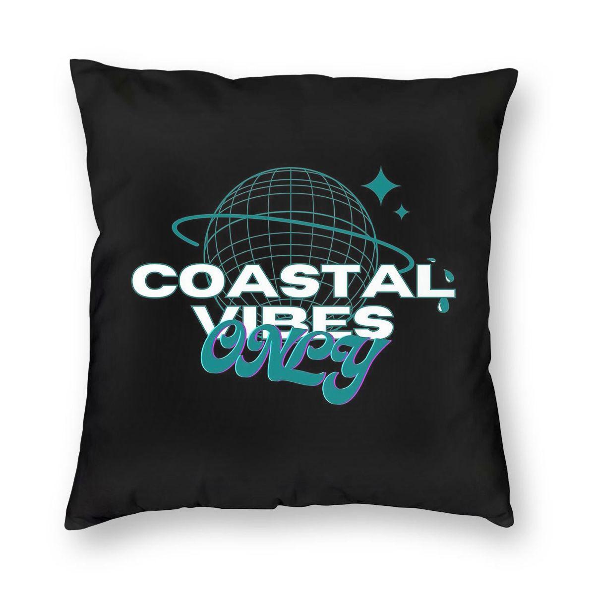 Coastal Carolina University Vibes Pillowcase Polyester Linen Velvet Printed Zip Decorative Pillow Case Home Cushion Cover 30x30cm