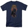 Fantastische Tierwesen Newt Scamander T-Shirt Herren Lizenziert Fantasy Film Tee Marine