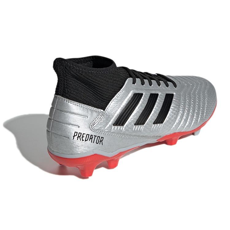 adidas Predator 19.3 FG 'Silver Metallic Red' Men's F35595
