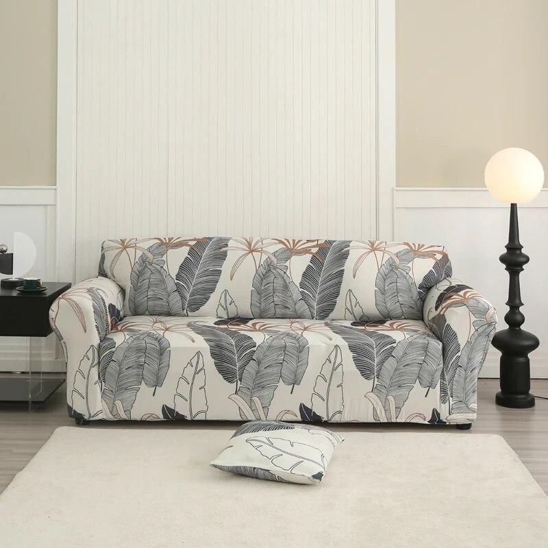 Geometric Sofa Slipcovers Elastic Sofa Cover for Living Room Sectional Corner L-shape Chair Protector Couch Cover 1/2/3/4 Seater