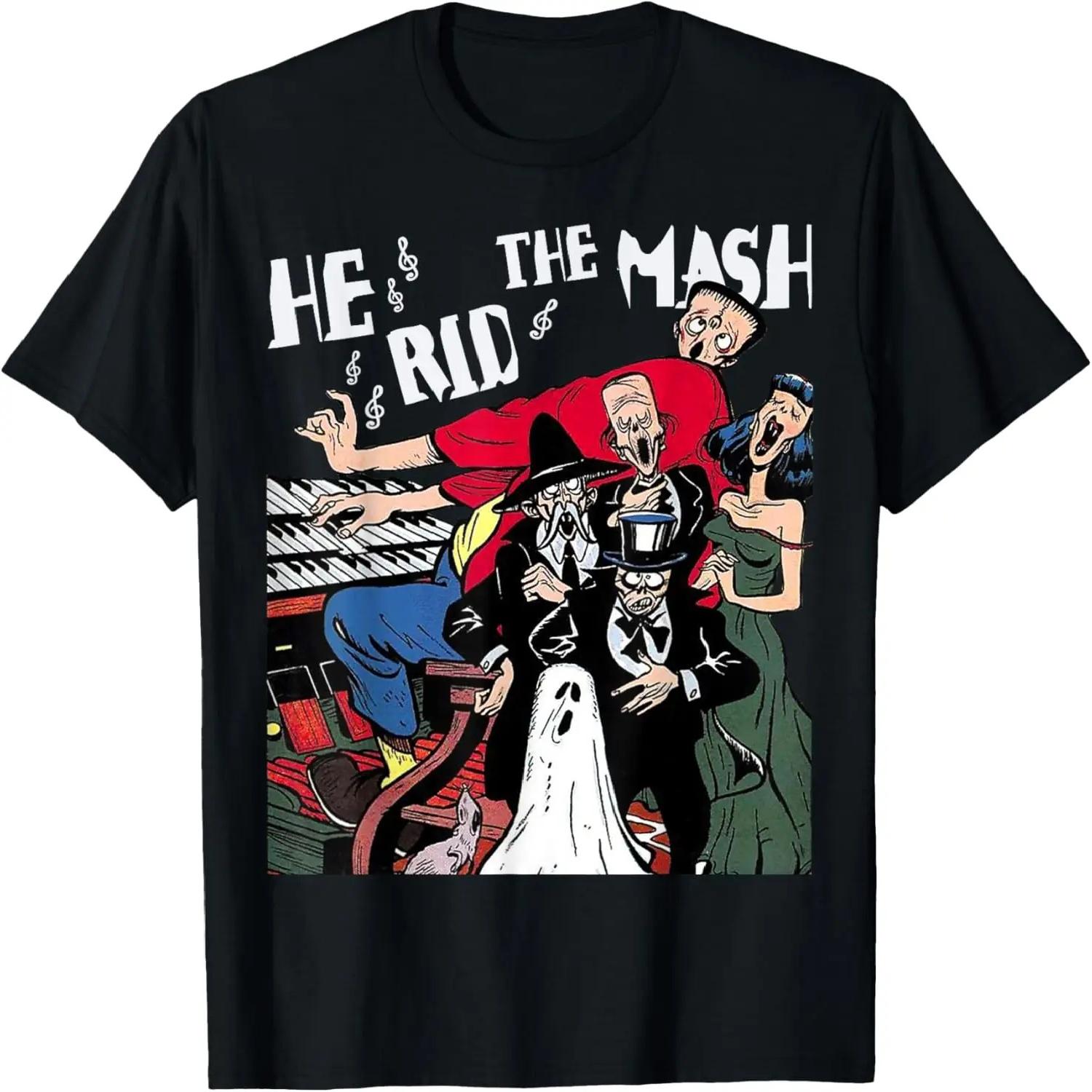 Frankenstein Monster Mash Halloween Ghoul Ghost T-Shirt S