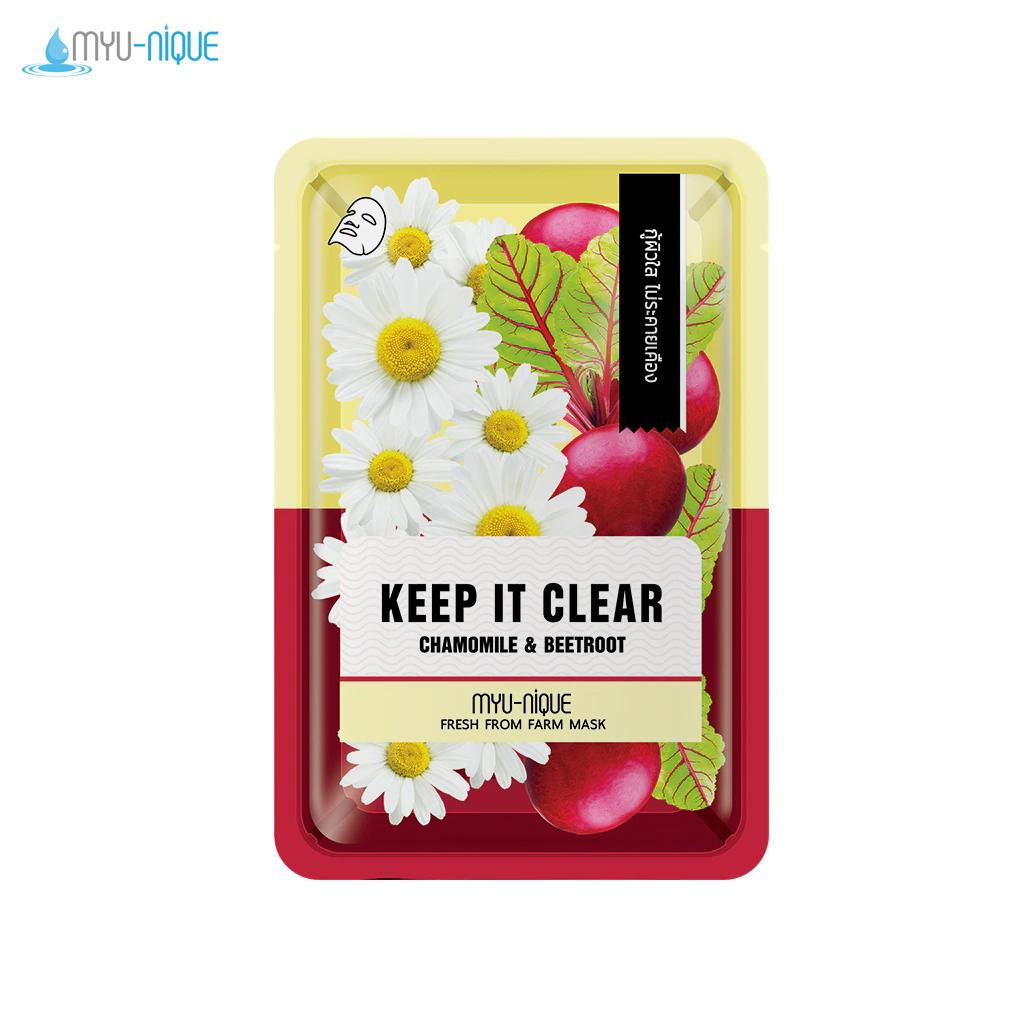Sada pleťových masek Myu-Nique Fresh From Farm (25 g. x 8 ks)
