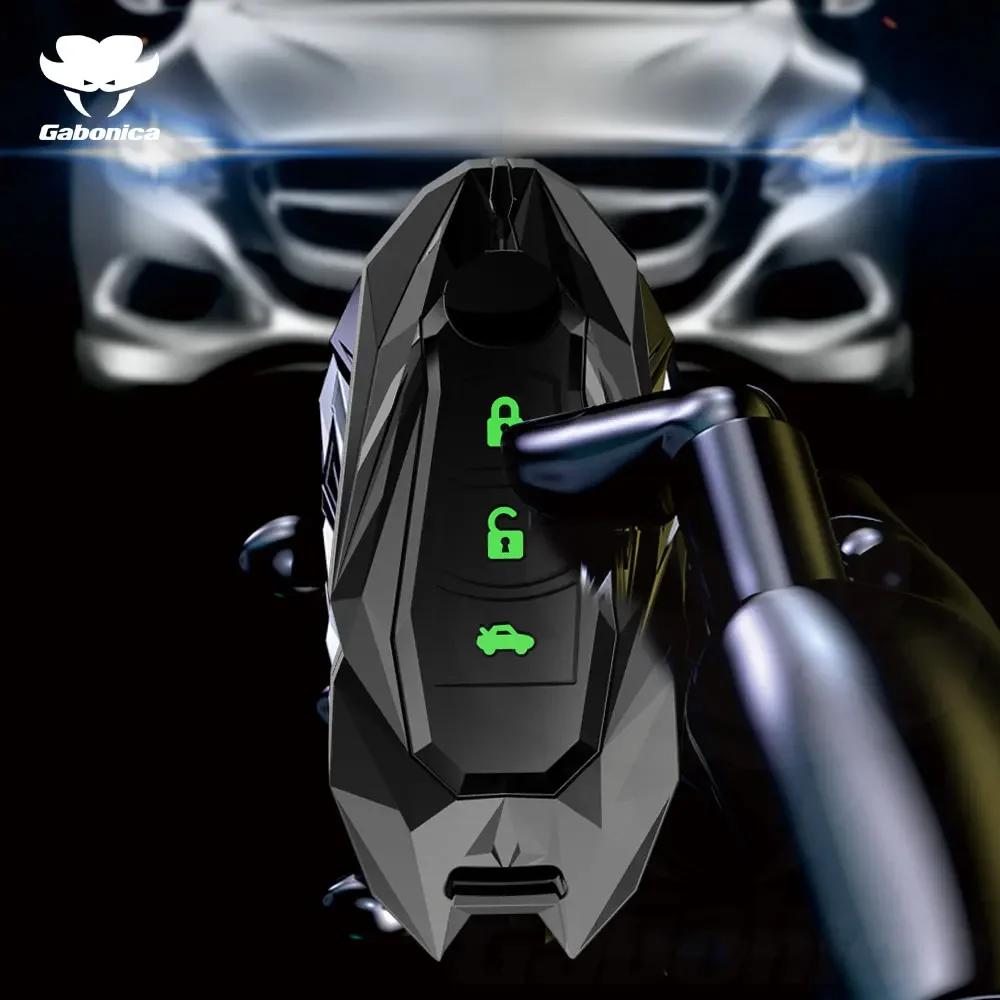 Key Case for Car New 2 3 Buttons Zinc alloy Car Key Fob Case Cover For Mazda 2 3 6 Atenza Axela Demio CX30 CX-4 CX-5 CX5 CX-3 C