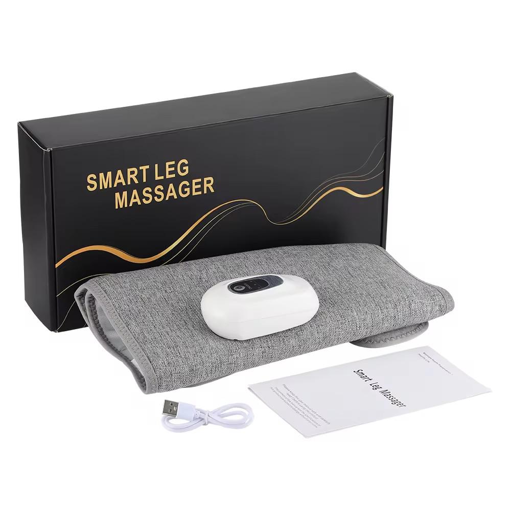 360° Full Wrapping Eletric Air Pressure Calf Massager Wireless Leg Massage Relax Calf Muscle Blood Circulation Device