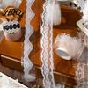 PET Lace Tape Pattern Tapes Floral Arts Decorative Washi Tape European Style