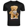 Dress Up Skeleton Teddy Bear Funny Graphic T-Shirt