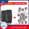 New 5/10Pcs 14mm Car Key Emblem Stickers Auto Control Key Logo Decals For Volkswagen VW GTI Golf Passat B6 Jetta Touran CAD