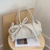 2026 Newest Korean Summer Women's Handbag High-end Polka Dot Niche Pillow Bag Single Shoulder Bags Cylindrical Crossbody Bag