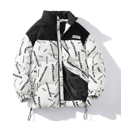 Herren Trendy Jacke Baumwolljacke Tide Brand Winter Brot Daunen gepolsterte Jacke Winterkleidung