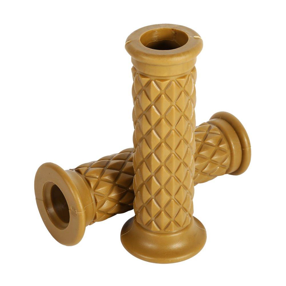 22mm Motorcycle Handbar Bike Grip Penetrating Anti-Slip Handbar Hand Grip Anti Skid Handlebar Rubber