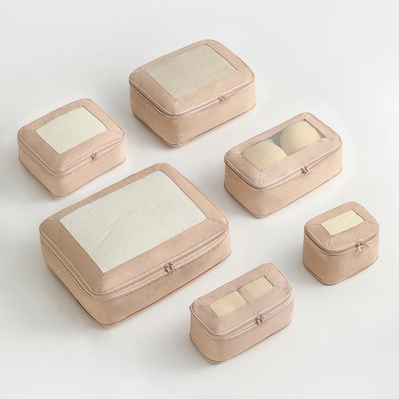 6dílná cestovní kompresní úložná sada