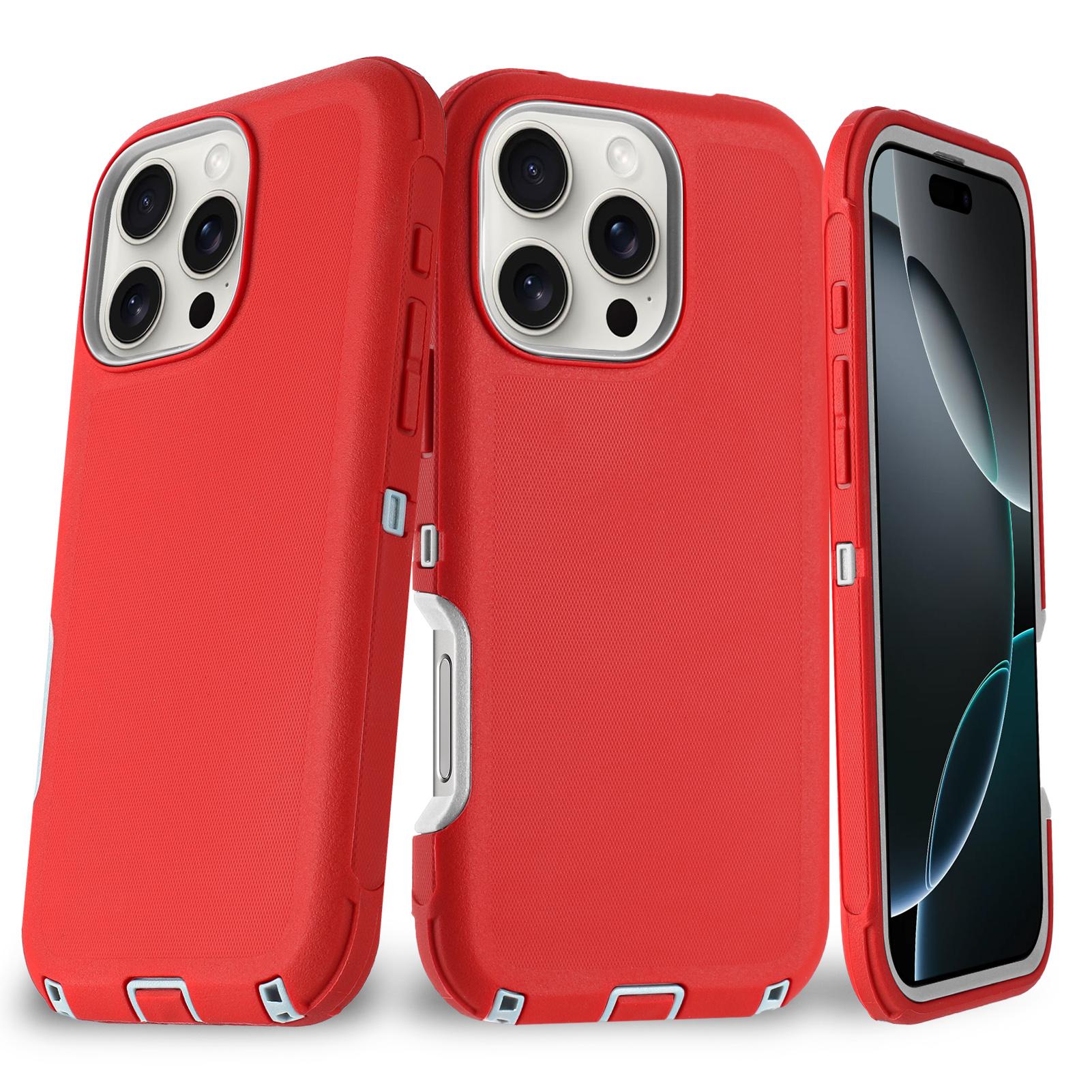 

Новий надміцний чохол серії Defender для Iphone 16 16Pro 16Plus 16Pro Max Міцний надійний протектор Жорсткий чохол-броня Otter Ударостійкий Міцний Захисний чохол For iPhone 16 Plus