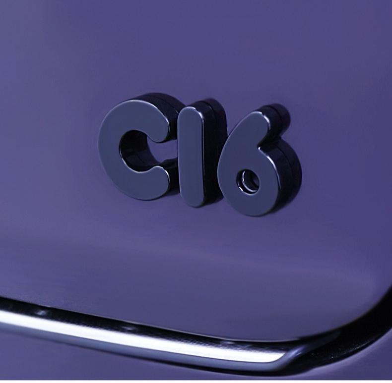 Per 2025 Leapmotor B10/C10/C01/C16 Emblemi Frontali Posteriori in Metallo Annerito Copertura Logo Universale per Veicolo Upgrade Sportivo Non Distruttivo