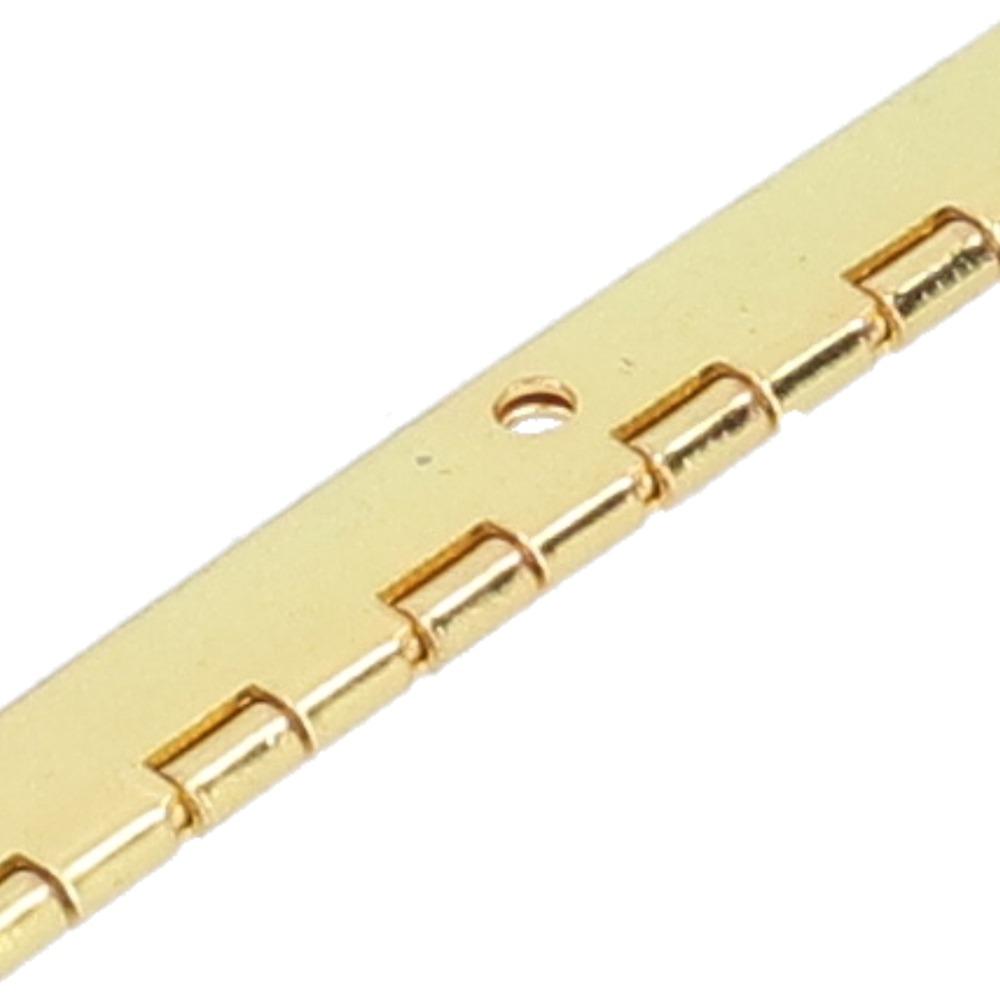 10pcs Furniture Hinges 100mm Hinge 90 Degree Gold Wooden Box Hinge Long Strip Friction Hinge Wooden Box