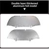 Compatible With Honda Odyssey RB3/4 RC MK4 MK5 2009~2019 Front Hood Engine Sound Heat Pad Fireproof Insulation Cotton Cover Car