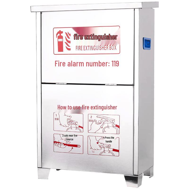 Commercial Stainless Steel Fire Extinguisher Box