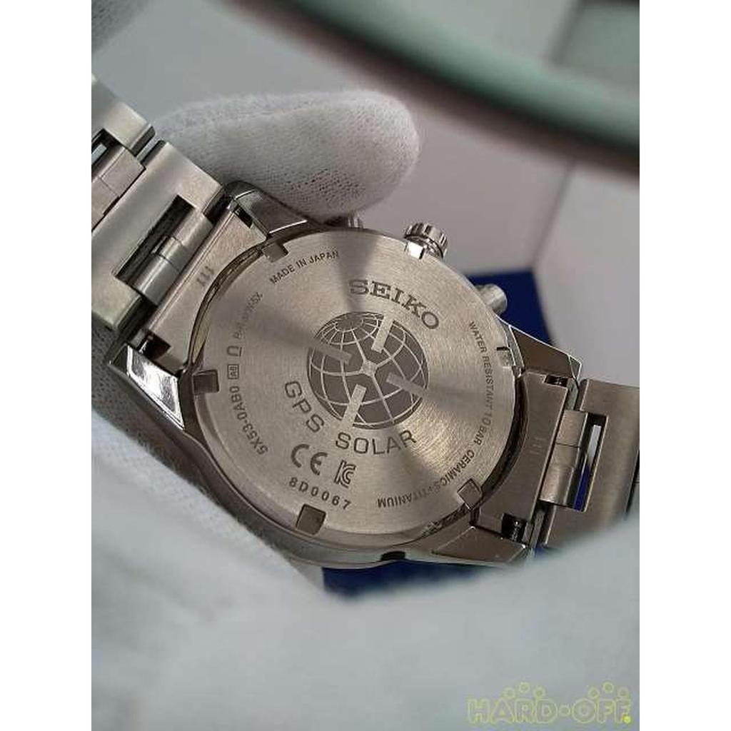 Used SEIKO SBXC001/5X53-0AB0 GPS Solar ASTRON