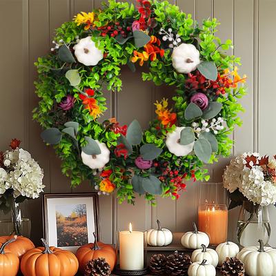 Decoração de casa – Flores e coroas artificiais