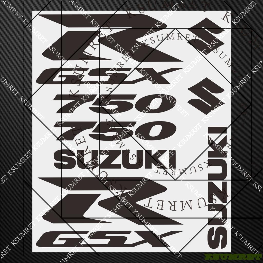AAGK1 For Suzuki GSXR750 Sticker Motorcycle Stickers Gsxr 750 Decal