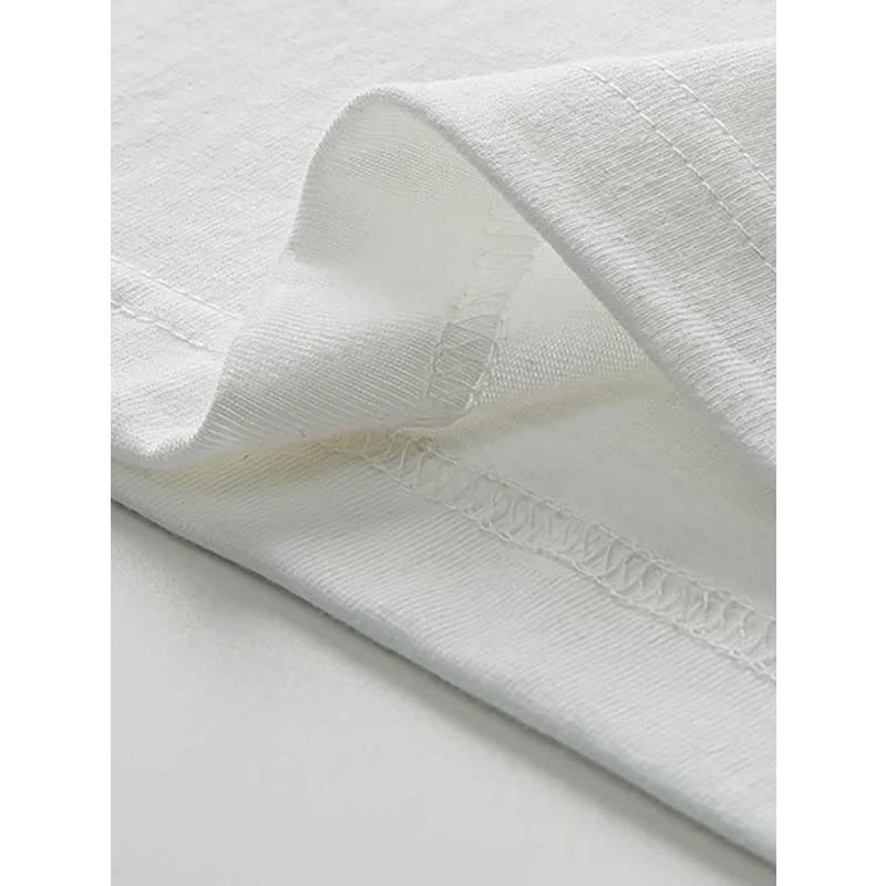 European size Cybernetic Tiger Mens Cotton TShirt Futuristic Mechanical Tiger Head Print Pattern Pure Cotton Premium Print Durable Casual Fashion