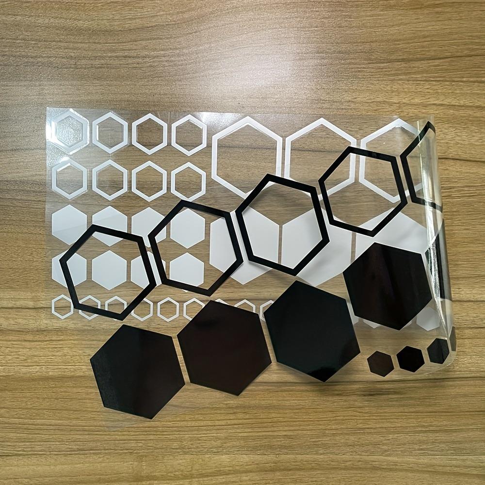 Car Honeycomb Vinyl Decals Large and Small Combination Hexagonal Stickers Auto Body Decor Tuning Body Cool Styling Decoration
