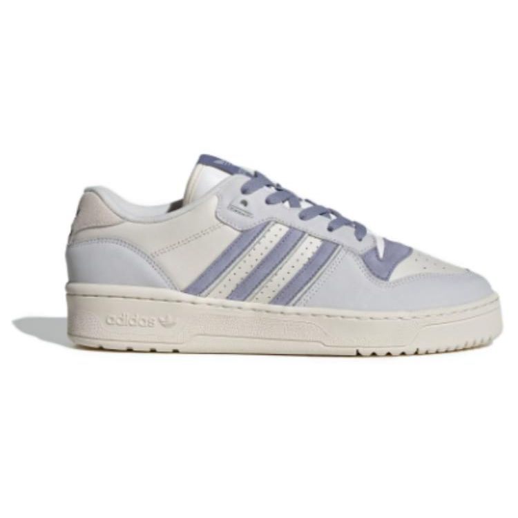Adidas Originals Rivalry Low Simple Daily Low-Top Skate Shoes Women Sneakers White Purple IH0502