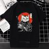 Kawaii Catana Tshirt Harajuku Cartoon Cat Print Top Women Men Casual Comfortable Tee Oversized Tshirt Roupas Masculinas