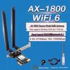 AX1800 WiFi 6 Dual-Band PCIe Desktop Network Card with 5G and Bluetooth 5.2.